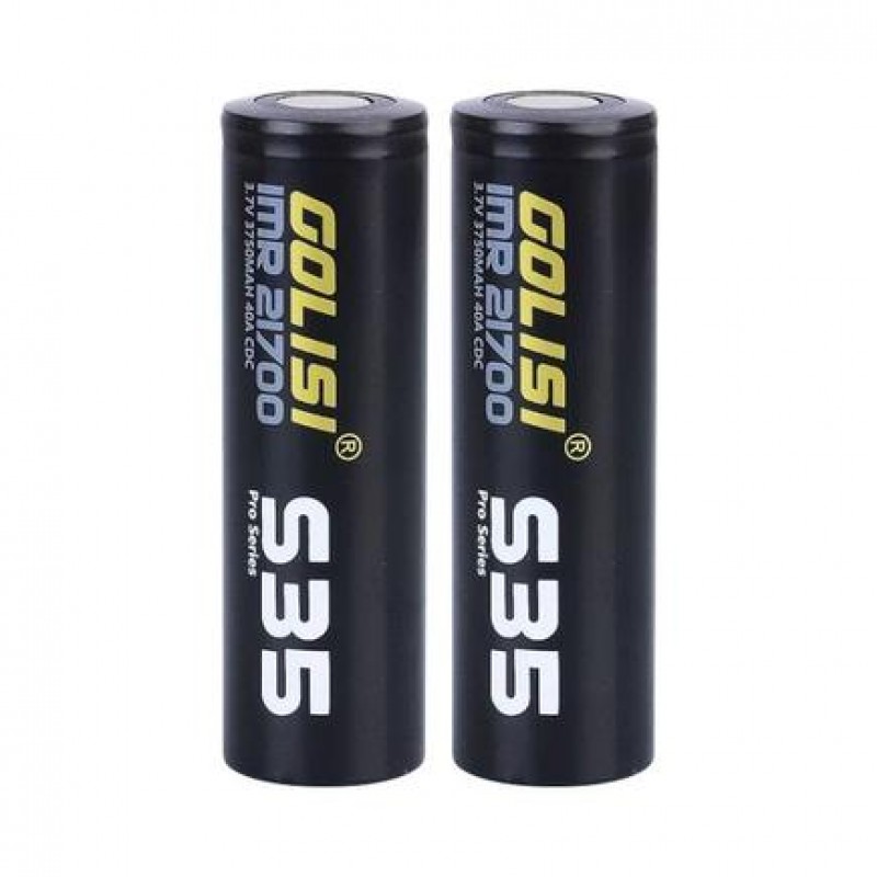 Golisi S35 3750mAh 40A 21700 Battery x 2