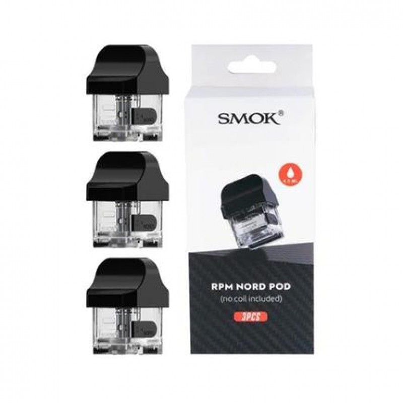 Smok RPM Nord Replacement Pods Only - Pack of 3