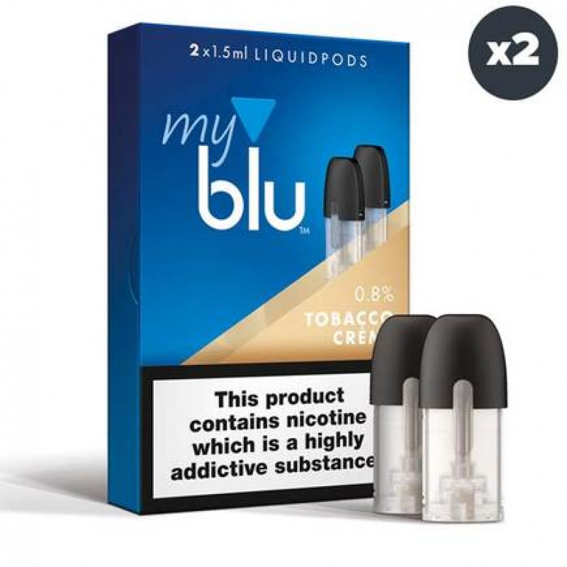 Myblu Liquid Replacement Pods - Tobacco Creme