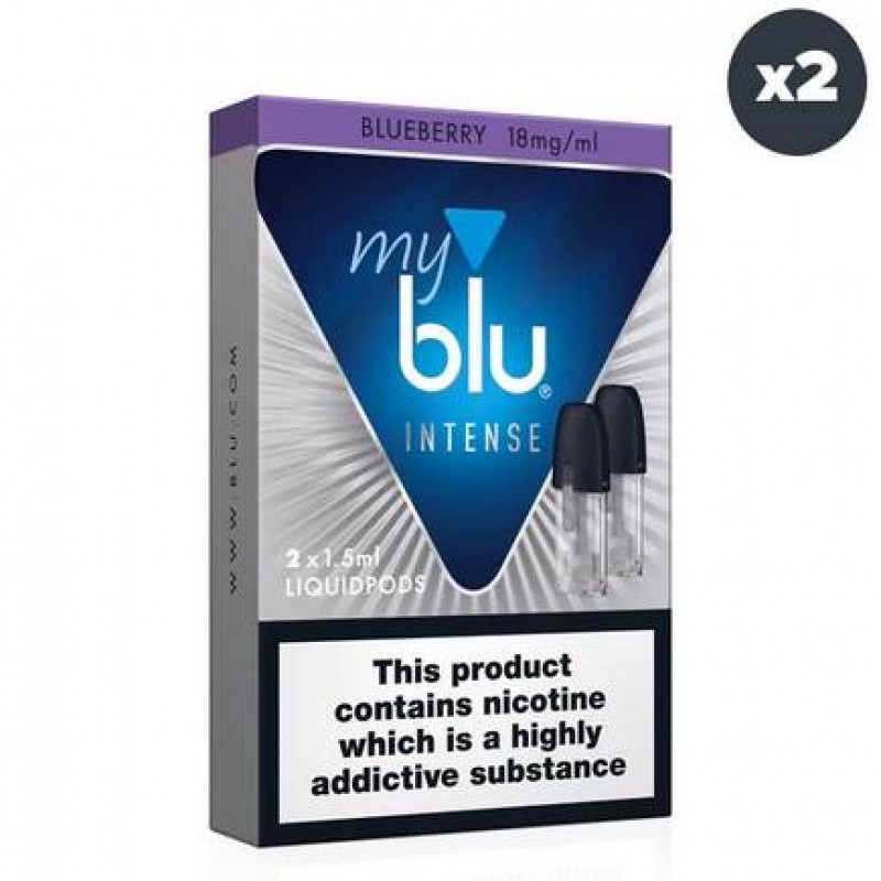 Myblu Liquid Replacement Pods - Blueberry - 1.8% (...