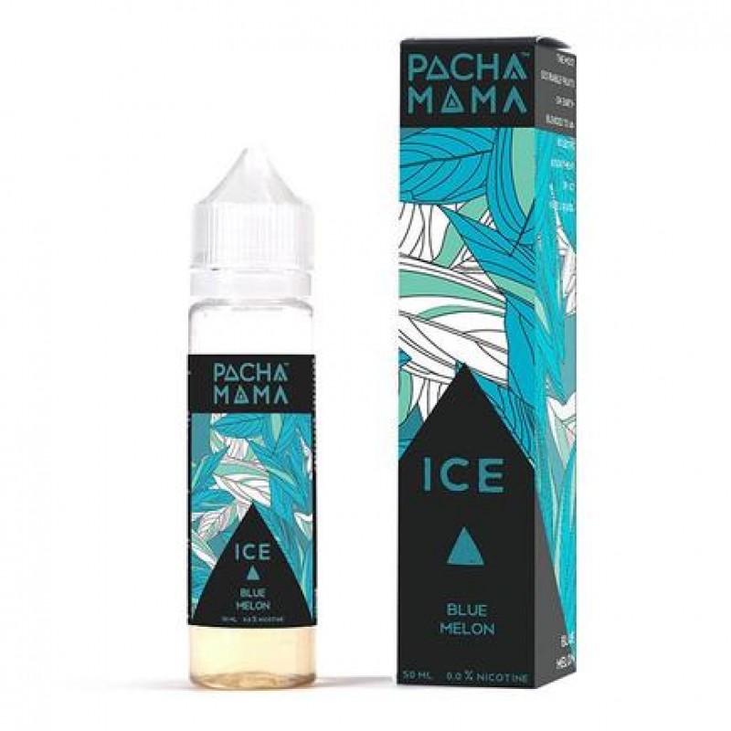 Pachamama Ice Blue Melon 50ml Short Fill E-Liquid