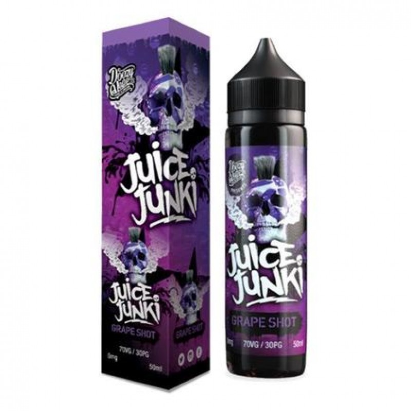 Doozy Vape Juice Junki - Grape Shot 50ml Short Fill E-Liquid