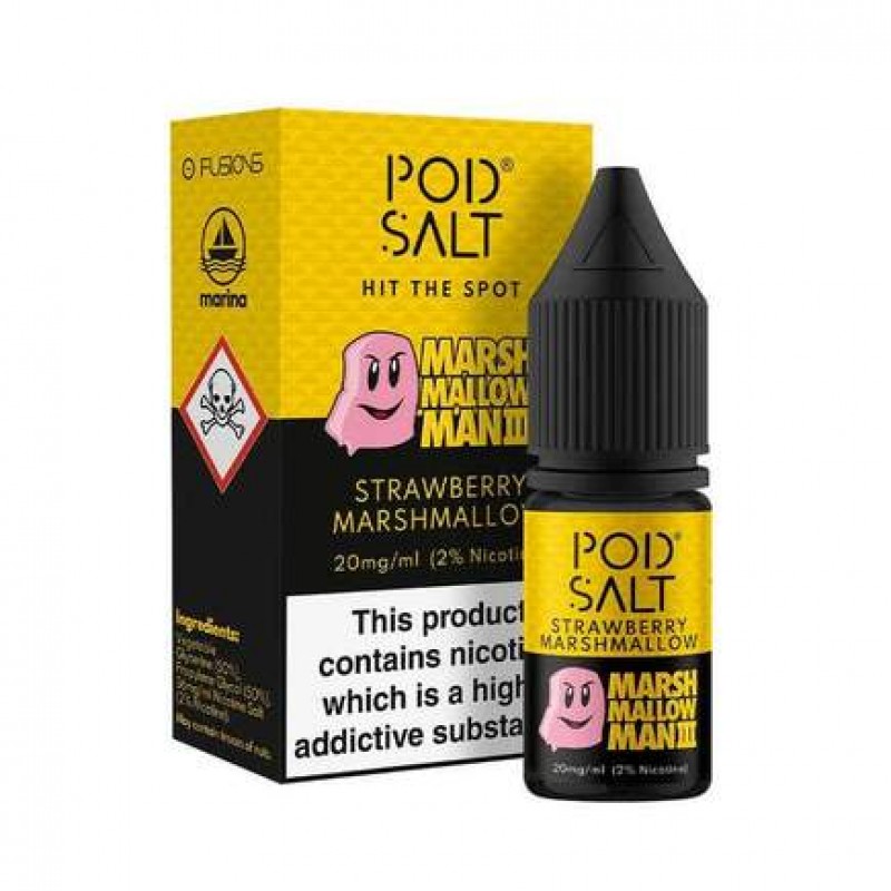 Pod Salts Fusions Marshmallow Man 3 Nic Salt E-Liq...