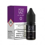 Pod Salt Blackcurrant Menthol 10ml Nicotine Salt E...