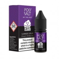 Pod Salt Fusions Summer Syrup 10ml Nic Salt E-Liqu...