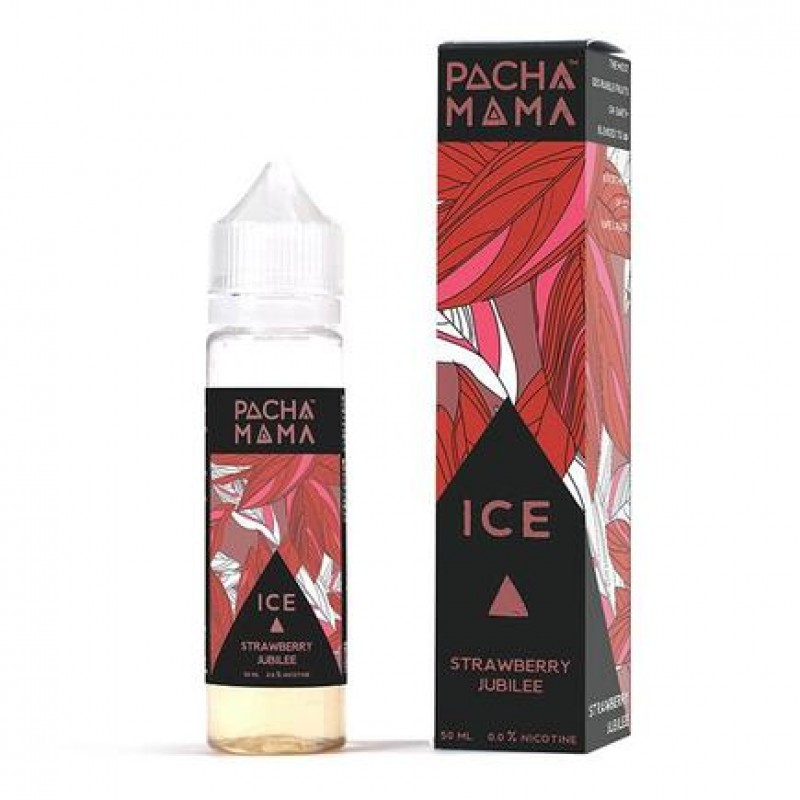 Pachamama Ice Strawberry Jubilee 50ml Short Fill E...