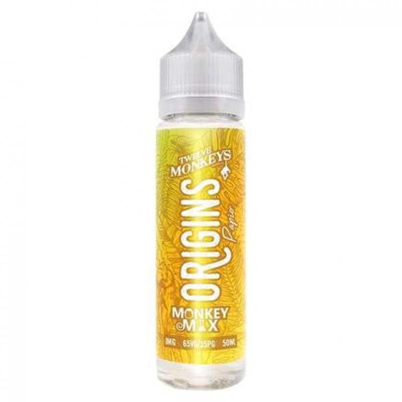 Twelve Monkeys - Origins - Papio 50ml Short Fill E...