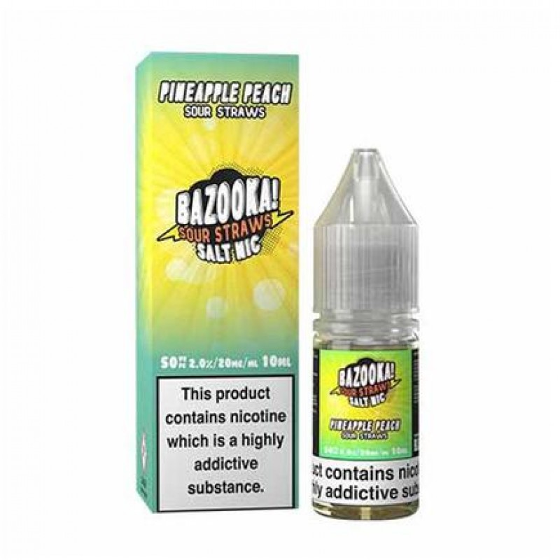 Bazooka Pineapple Peach Nic Salt 10ml