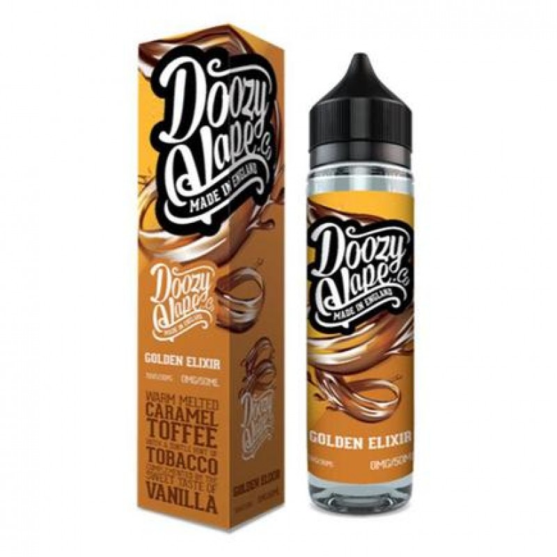 Doozy Vape - Golden Elixir 50ml Short Fill E-Liqui...