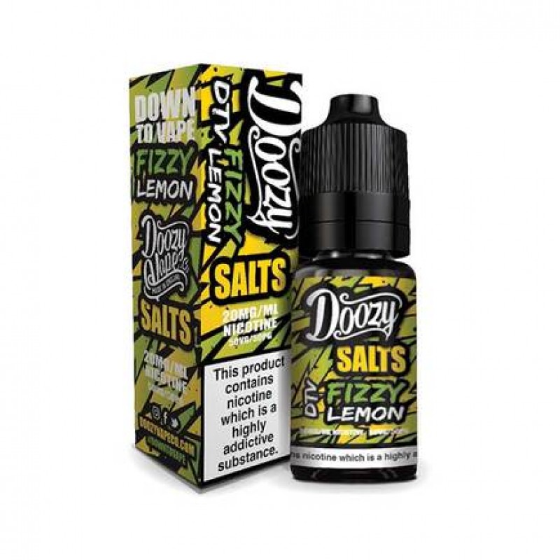 Doozy Salt - Fizzy Lemon 10ml Nic Salt E-Liquid