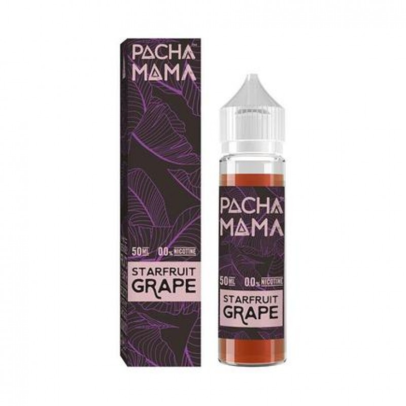 Pachamama Star Fruit Grape 50ml Short Fill E-Liqui...