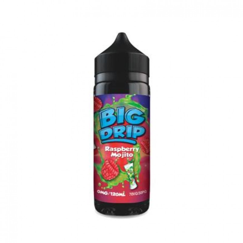 Doozy Vape Big Drip - Raspberry Mojito 100ml Short Fill E-Liquid
