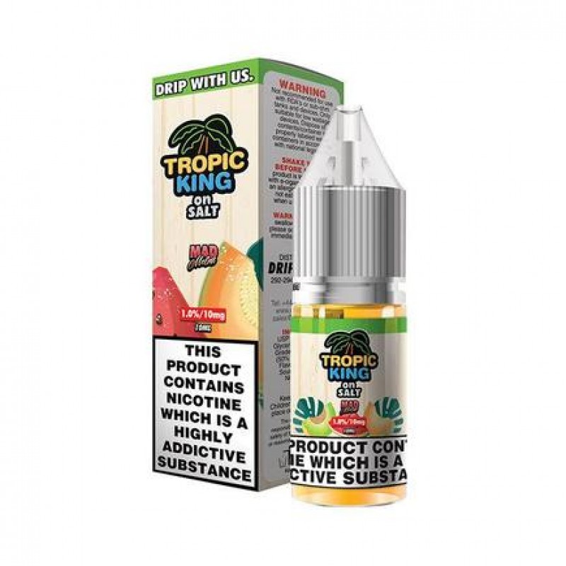 Tropic King on Salt Iced Mad Melon 10ml Nic Salt E...