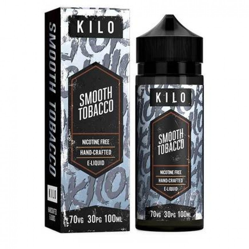 Kilo E-Liquids - Smooth Tobacco 100ml Short Fill E...