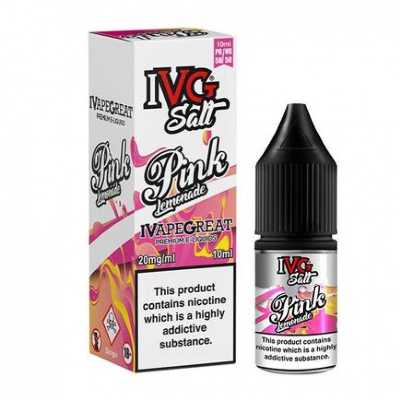 IVG Pink Lemonade 10ml Nicotine Salt E-Liquid