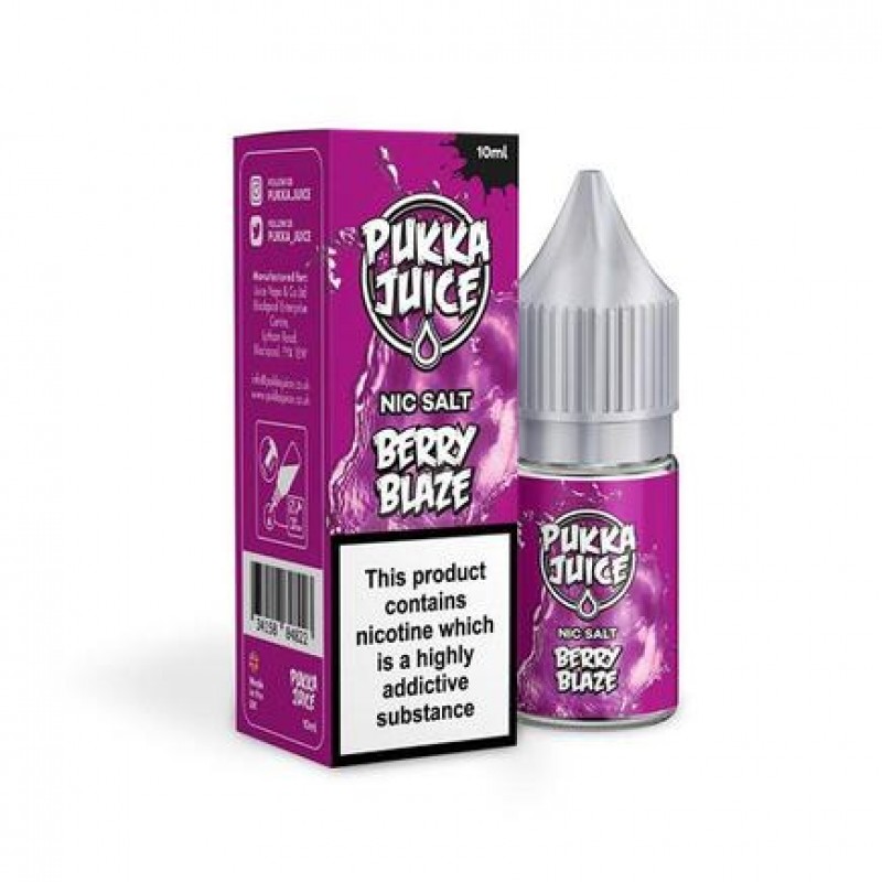 Pukka Juice Berry Blaze 10ml Nicotine Salt E-Liqui...