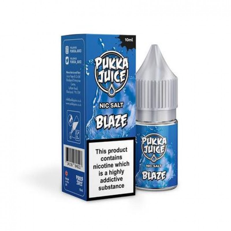 Pukka Juice Blaze 10ml Nicotine Salt E-Liquid