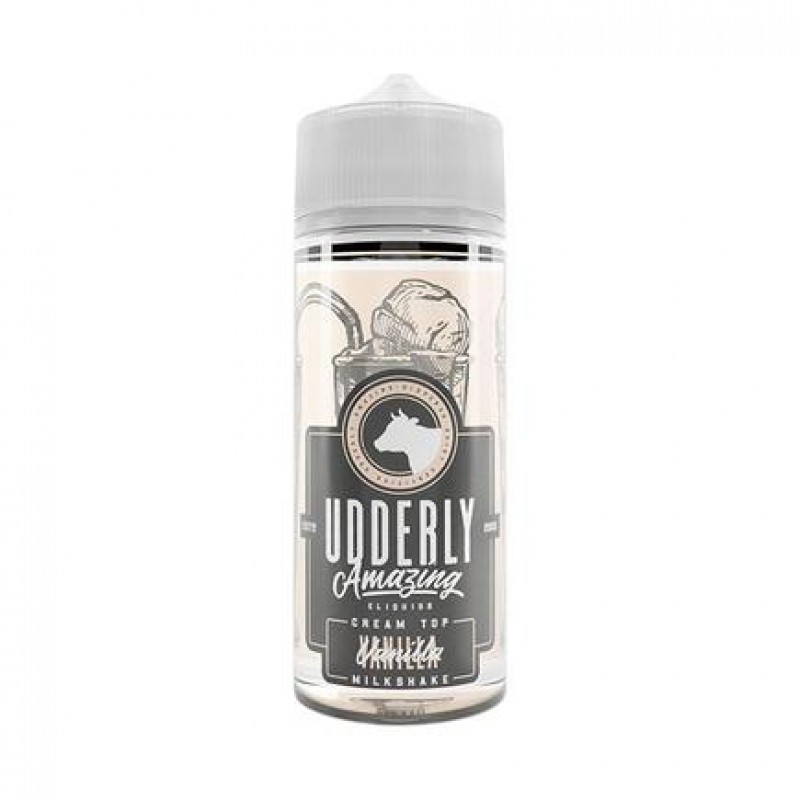 Udderly Amazing Range 100ml Vanilla Milkshake