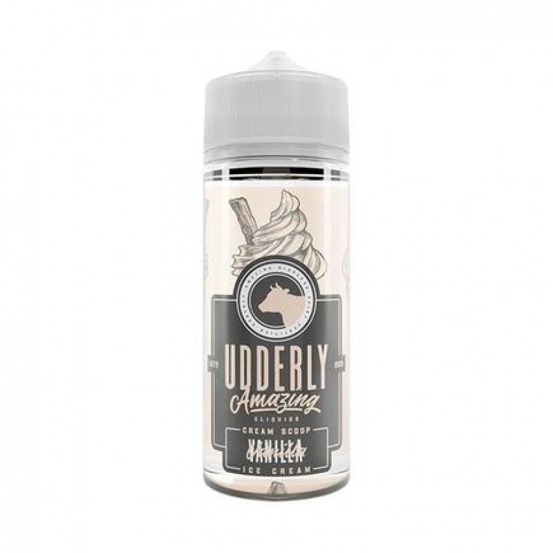 Udderly Amazing Range 100ml Vanilla Ice Cream