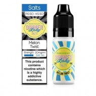 Dinner Lady - Melon Twist 10ml Salt Nic E-Liquid