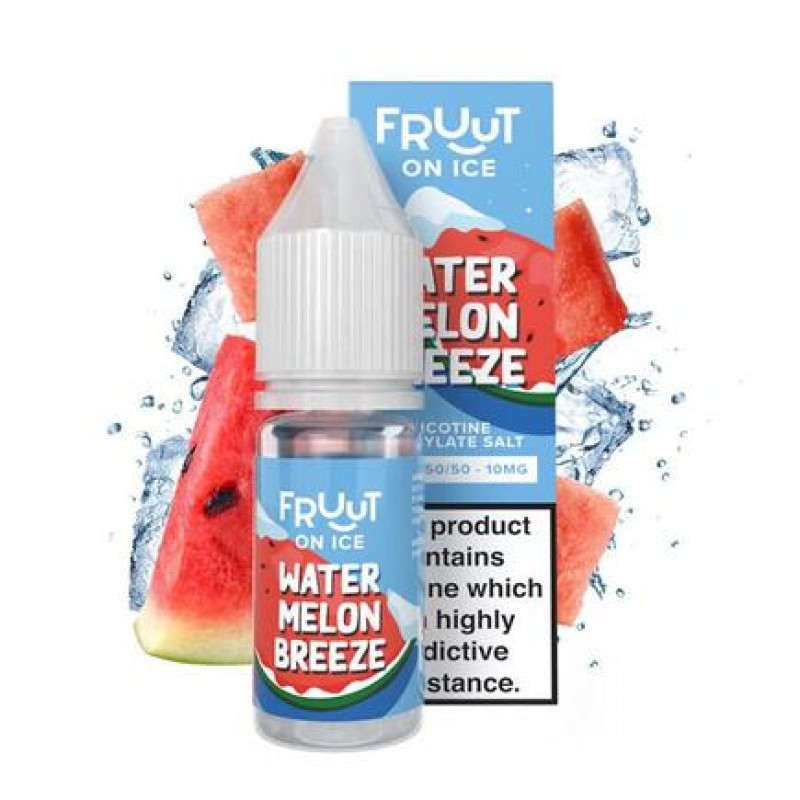 Fruut Salt On Ice Watermelon Breeze - 10ml Nicotin...