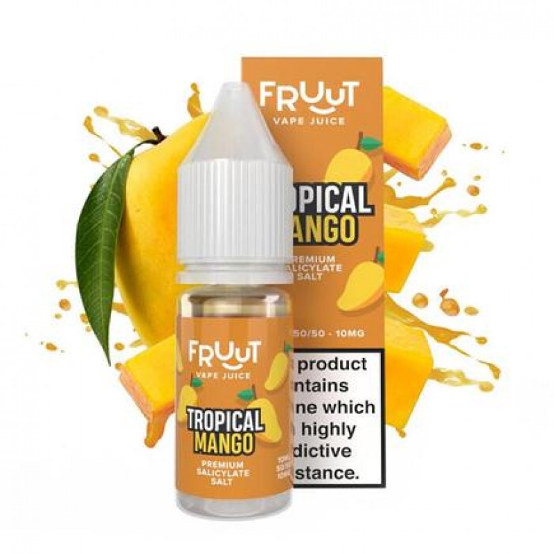 Fruut Salt Tropical Mango - 10ml Nicotine Salt E-L...