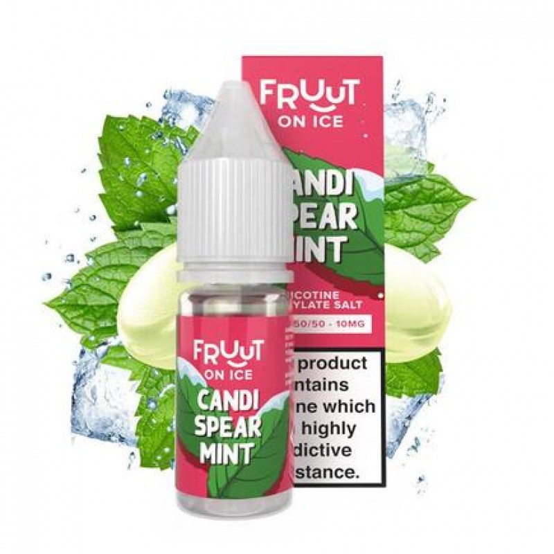 Fruut Salt On Ice Candi Spearmint - 10ml Nicotine ...