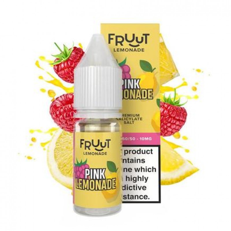 Fruut Lemonade Pink Lemonade - 10ml Nicotine Salt ...