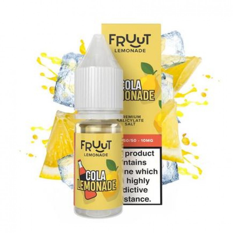 Fruut Lemonade Cola Lemonade - 10ml Nicotine Salt ...