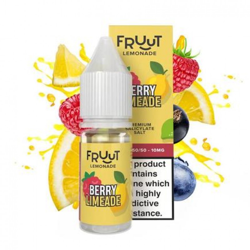 Fruut Lemonade Berry Limeade - 10ml Nicotine Salt E-Liquid