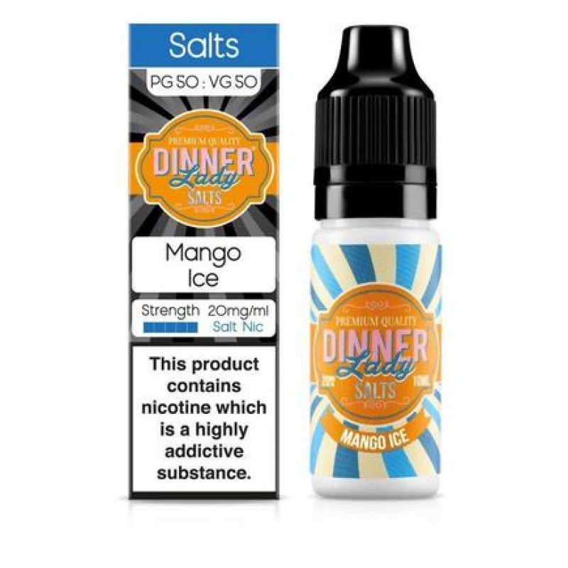 Dinner Lady - Mango Ice 10ml Salt Nic E-Liquid