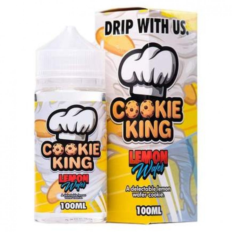 Cookie King - Lemon Wafer 100ml Short Fill E-Liquid
