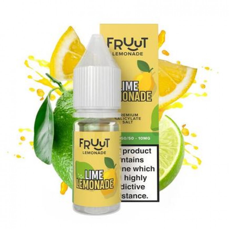 Fruut Lemonade Lime Lemonade - 10ml Nicotine Salt E-Liquid