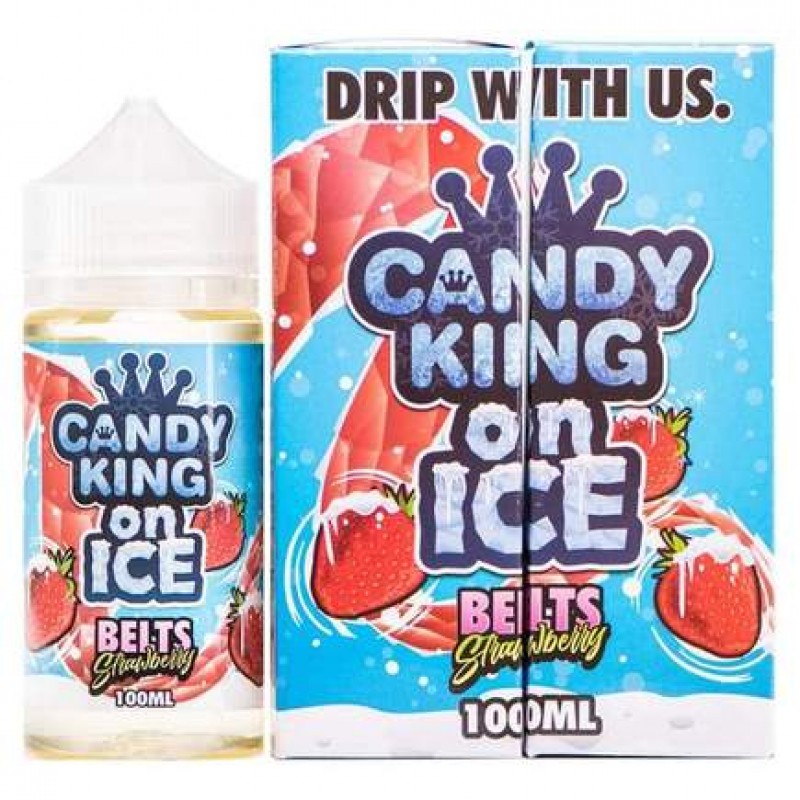 Candy King - Belts On Ice 100ml Short Fill E-Liqui...