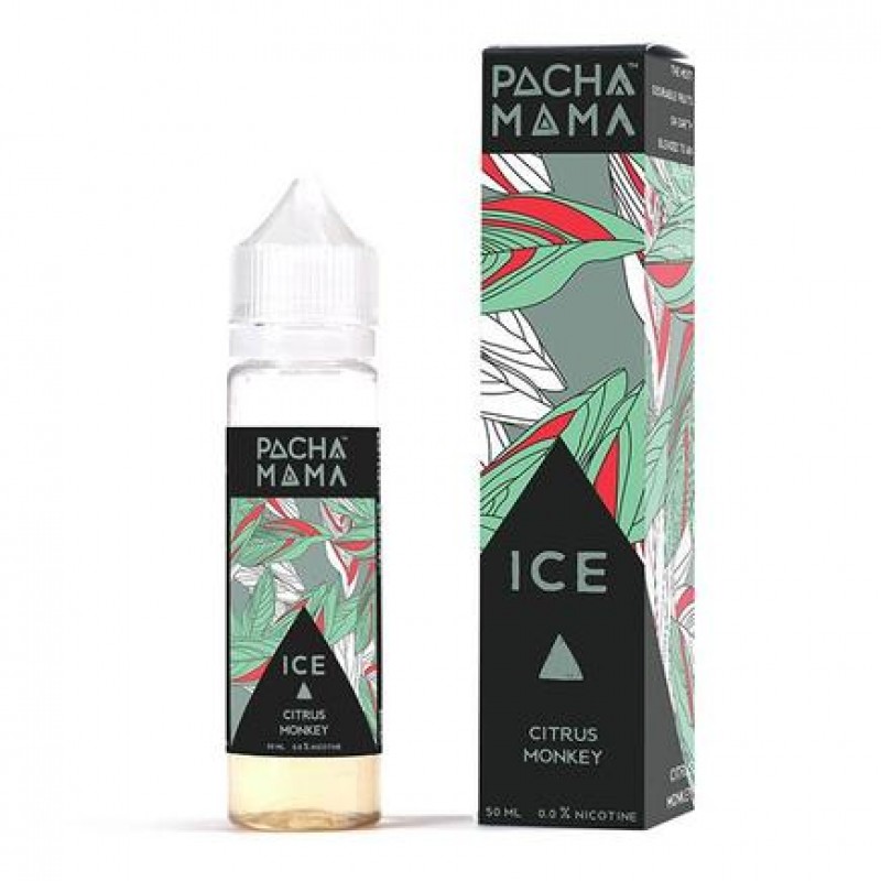 Pachamama Ice Citrus Monkey 50ml Short Fill E-Liquid
