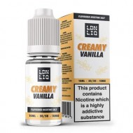 LDN LIQ Nic Salts Creamy Vanilla 10ml E-Liquid