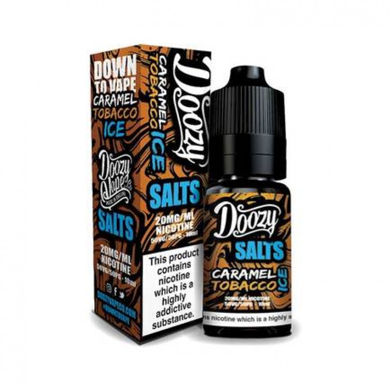 Doozy Salt - Caramel Tobacco Ice 10ml Nic Salt E-L...