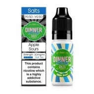 Dinner Lady - Apple Sours 10ml Salt Nic E-Liquid