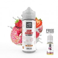 LDN LIQ Jam Donut & Cream 100ml Short Fill E-L...