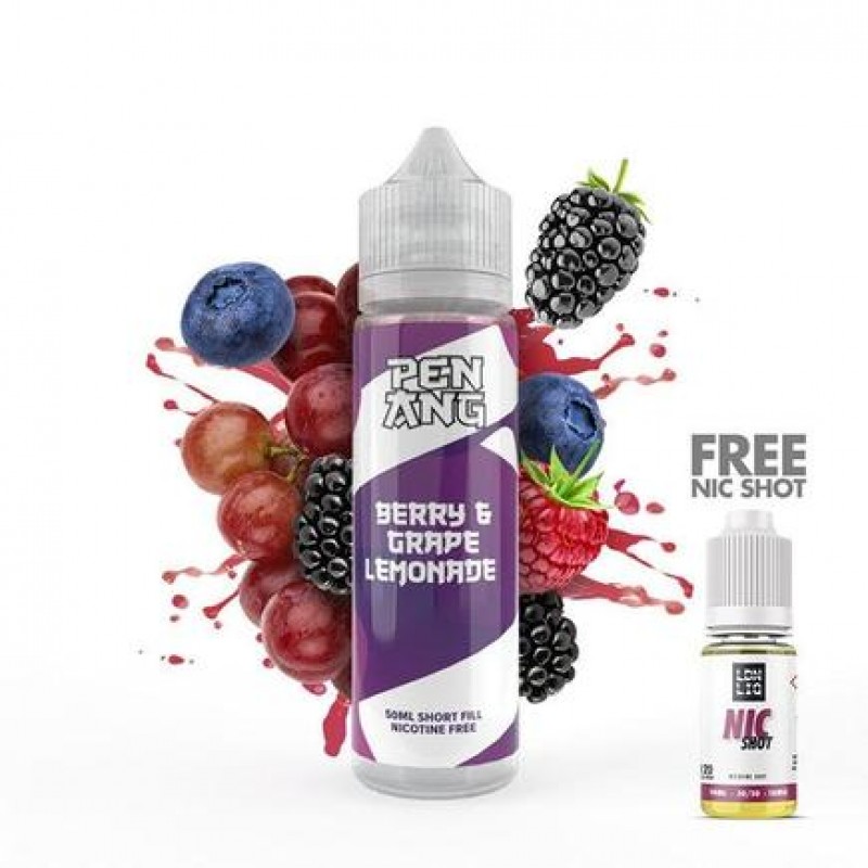 Penang - Berry and Grape Lemonade 50ml Short Fill E-Liquid