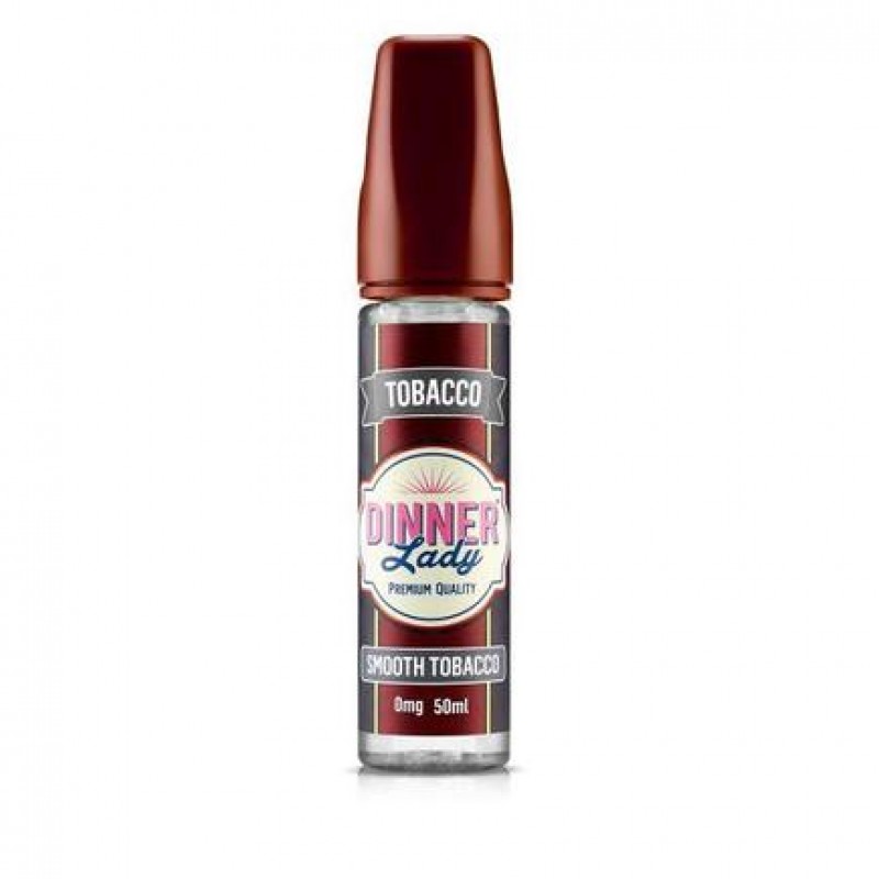 Dinner Lady Smooth Tobacco 50 ml Short Fill E-Liqu...