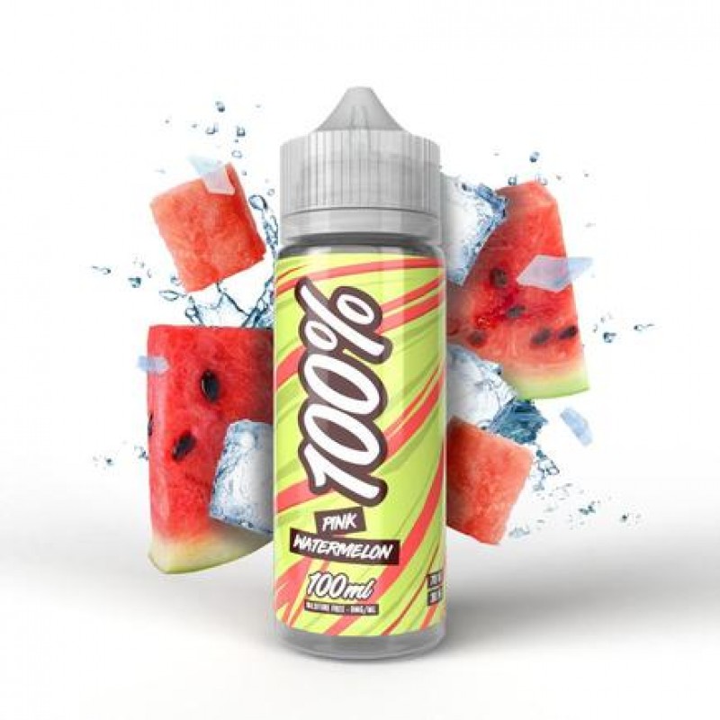 100% Pink Watermelon - 100ml Short Fill E-Liquid