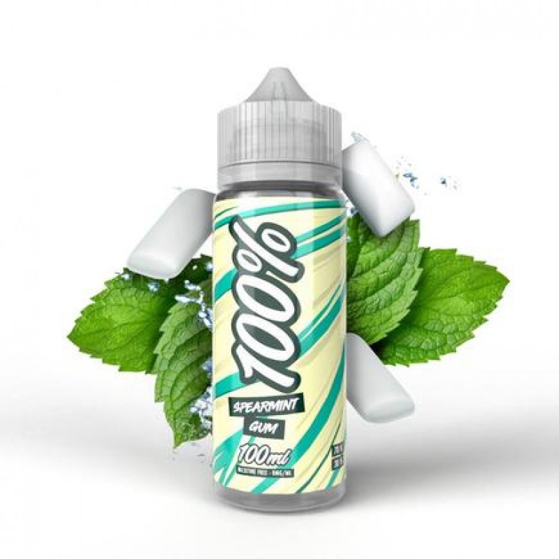 100% Spearmint Gum - 100ml Short Fill E-Liquid