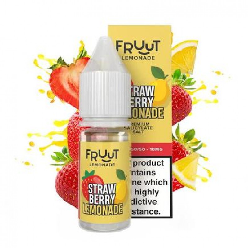 Fruut Lemonade Strawberry Lemonade - 10ml Nicotine Salt E-Liquid