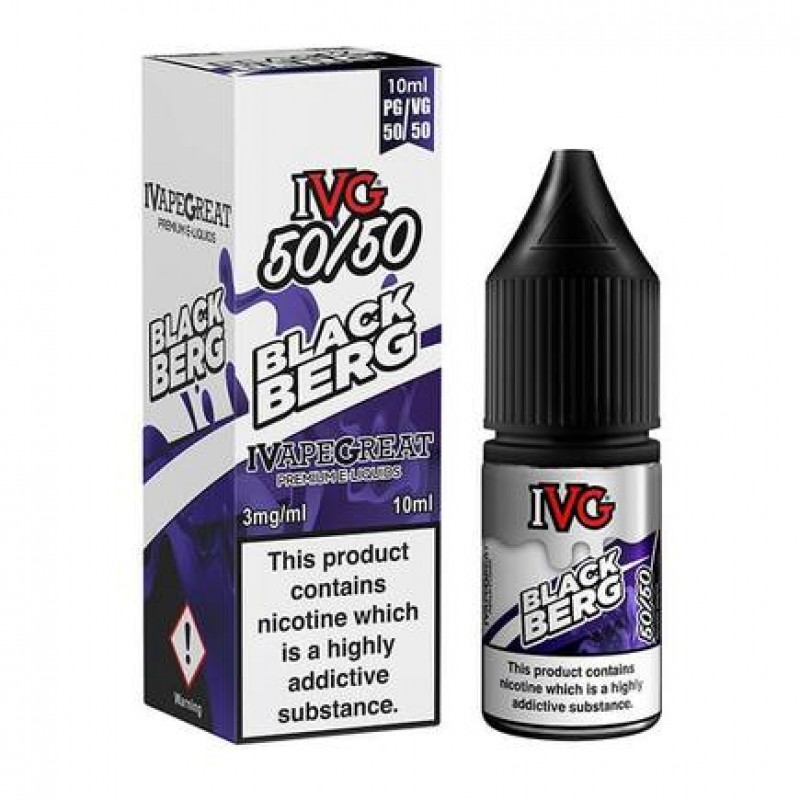 IVG 50/50 Series Blackberg 10ml E-Liquid