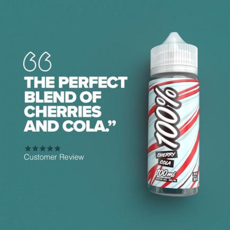 100% Cherry Cola - 100ml Short Fill E-Liquid